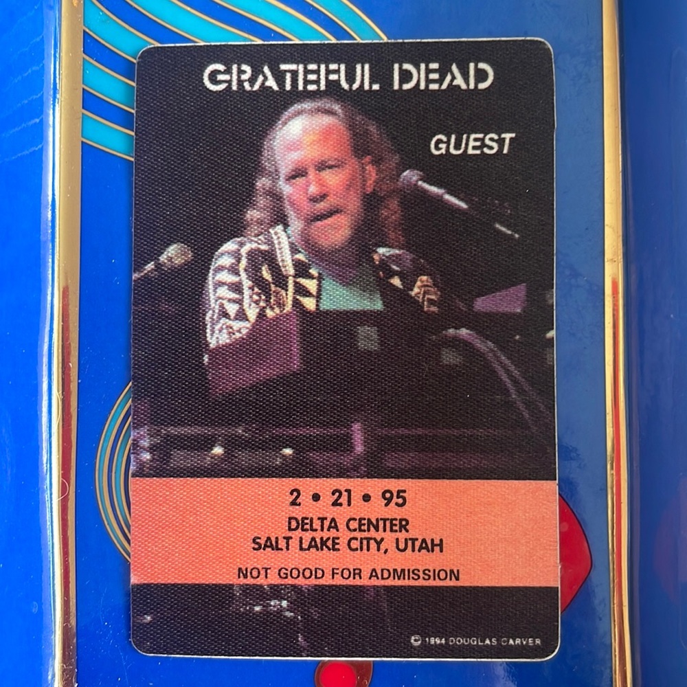 Grateful Dead Backstage Pass